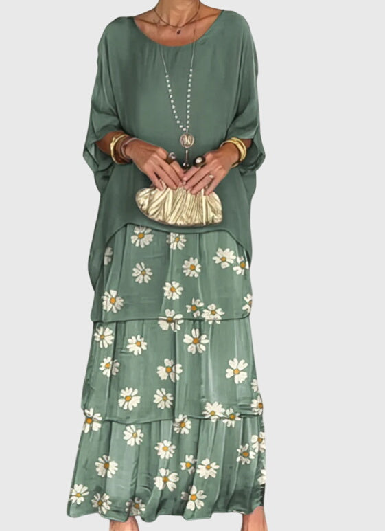 Seraphina | Tiered Maxi Dress for Women