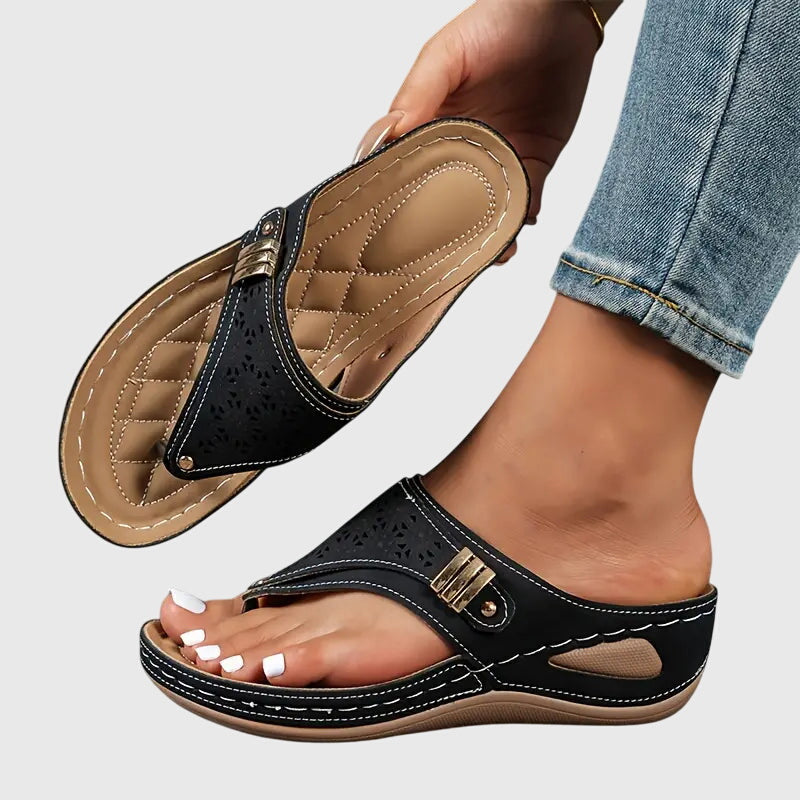 Darya | Open Toe Platform Sandals for Women