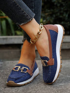 Nicolette | Chain-Detail Platform Loafers for Women