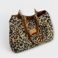 Fantine | Leopard Canvas Tote for Women