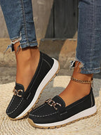 Zinnia | Chain Link Loafers for Women