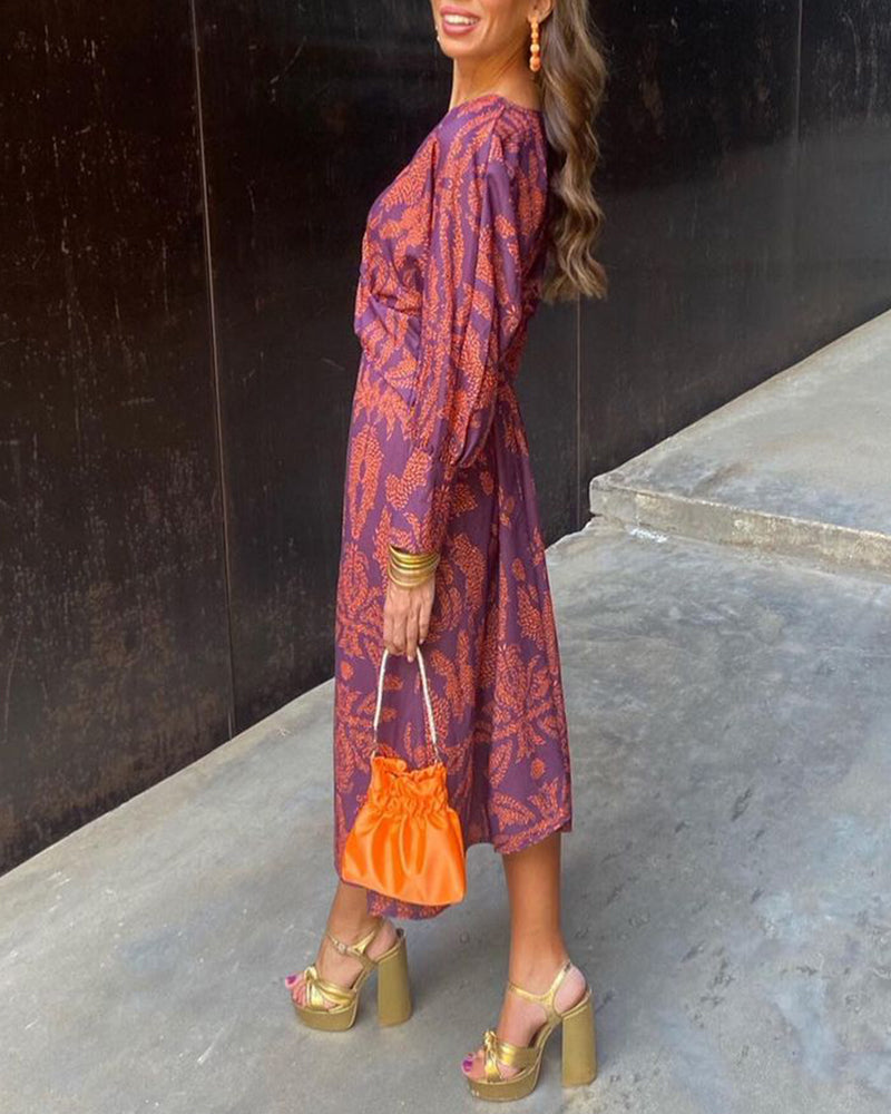 Jasmine | V-Neck A-Line Maxi Dress for Women