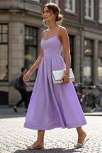 Mandy | Sleeveless A-Line Midi Dress for Women