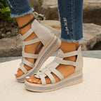 Hannah | Platform Strappy Sandals for Women