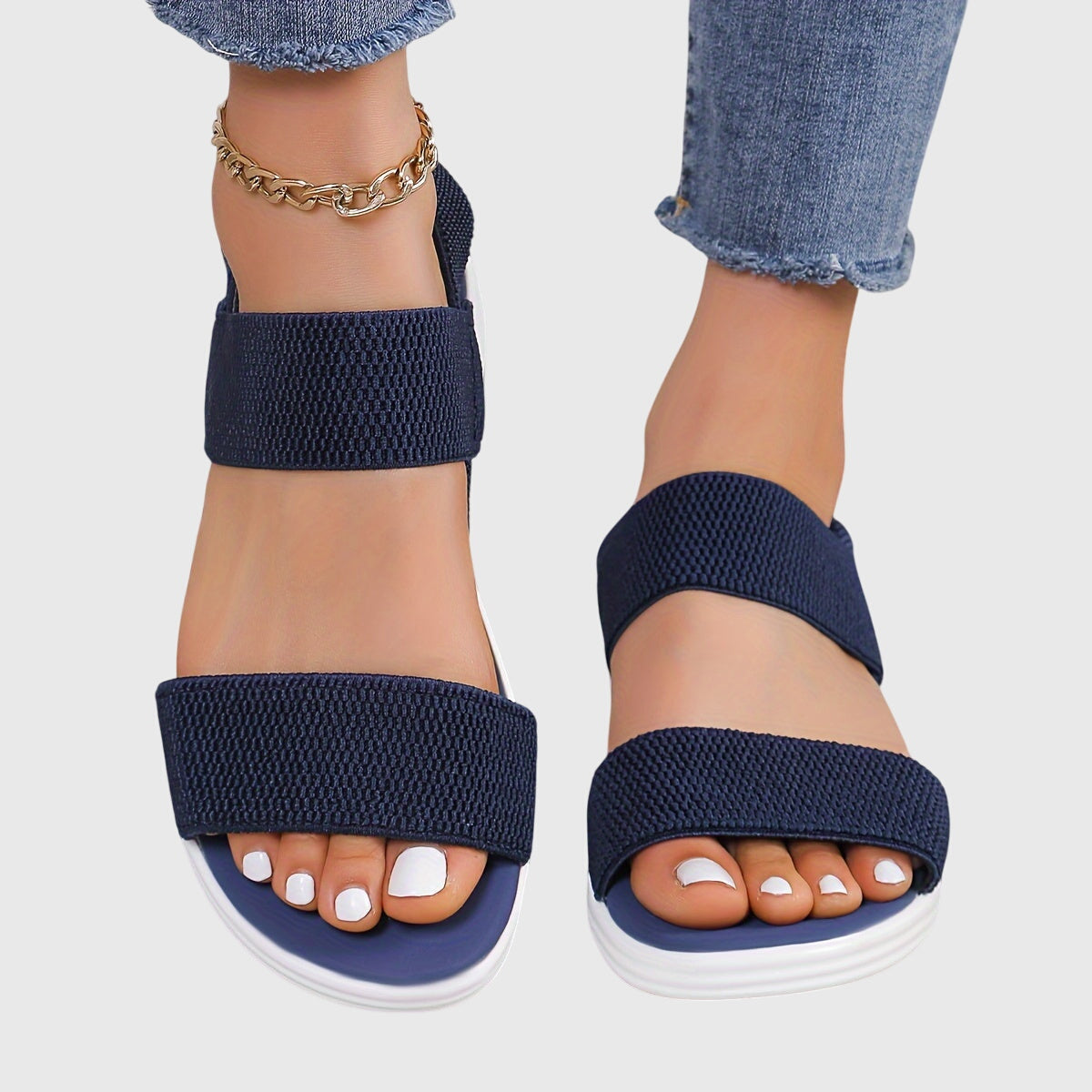Estelle | Platform Slide Sandals for Women