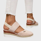 Cadie | Slingback Platform Espadrille Sandals for Women