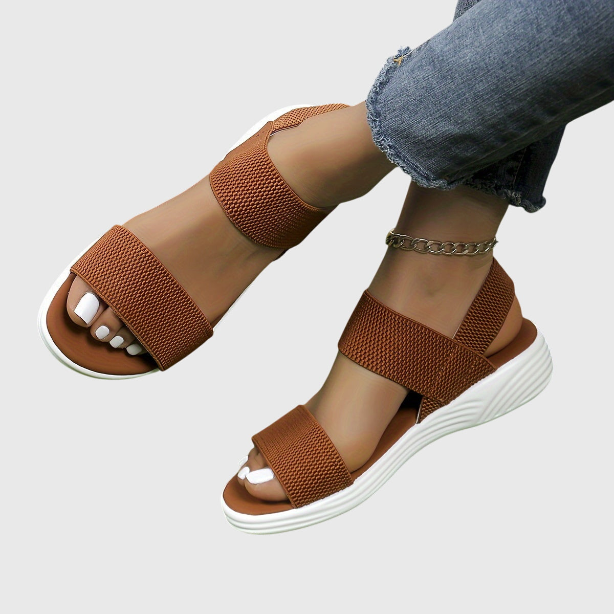 Estelle | Platform Slide Sandals for Women