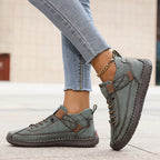 Renée | Lace-Up Ankle Sneakers for Women