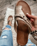 Elise | Open Toe Strappy Sandals for Women