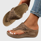 Livia | Platform Thong Sandals for Women