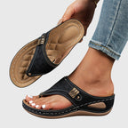Livia | Platform Thong Sandals for Women