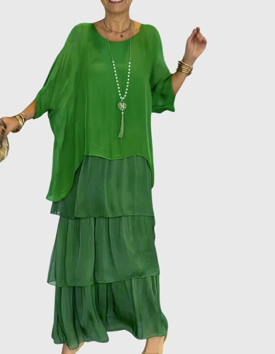 Seraphina | Tiered Maxi Dress for Women