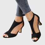 Saphira | Block Heel Sandals with Open Toe for Women
