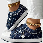 Elena | Lace-Up Platform Sneakers for Women