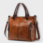 Kristel | Leather Tote Bag for Women