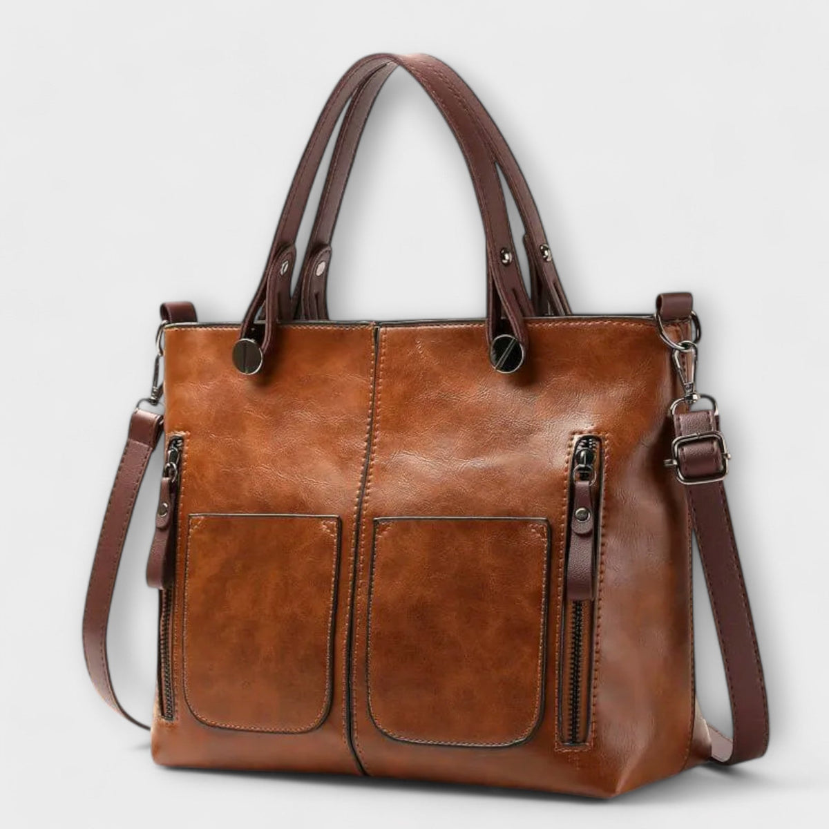 Kristel | Leather Tote Bag for Women