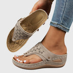 Livia | Platform Thong Sandals for Women