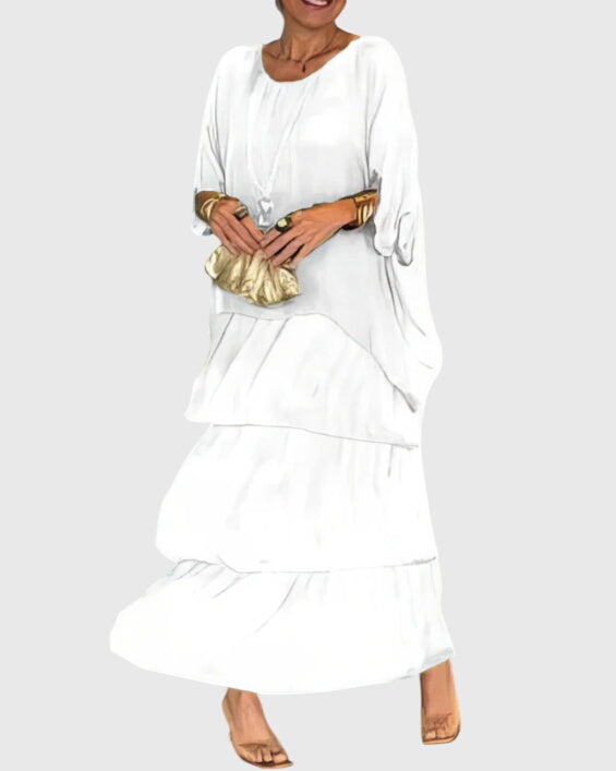 Seraphina | Tiered Maxi Dress for Women