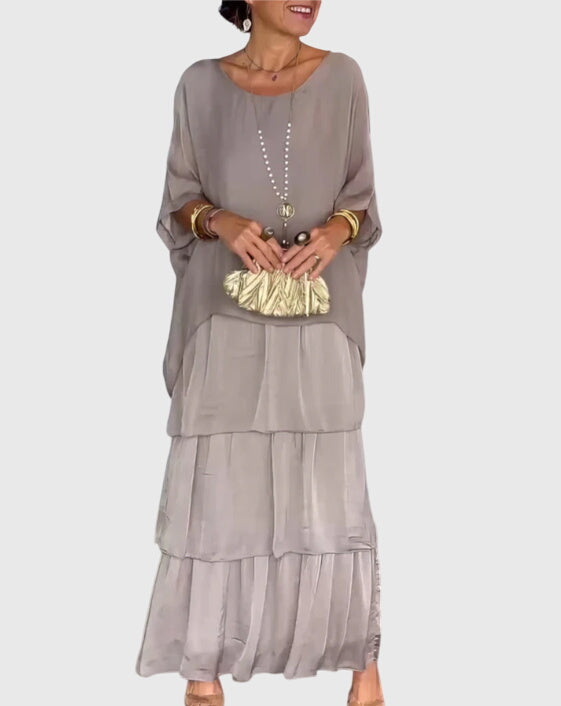 Seraphina | Tiered Maxi Dress for Women