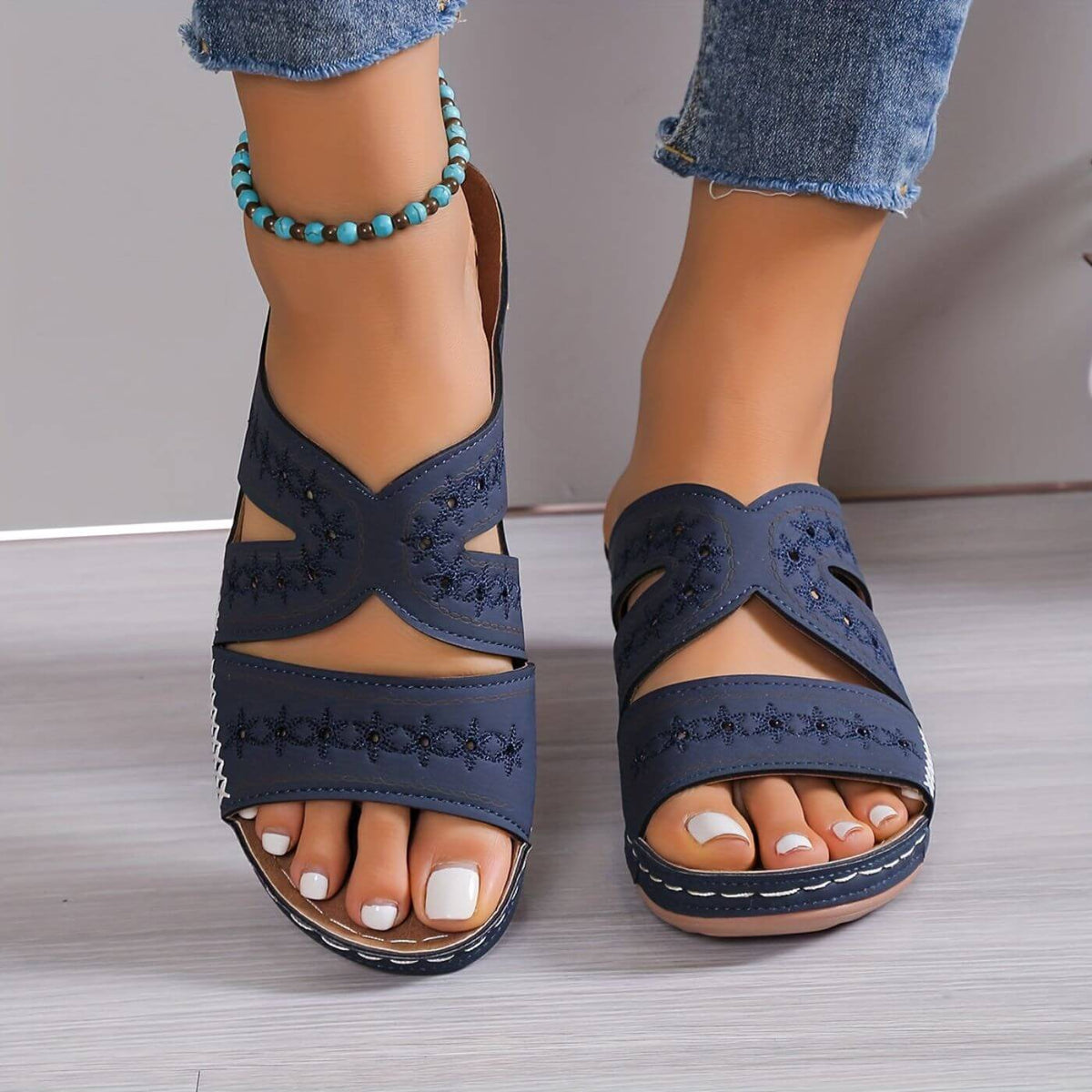 Valencia | Open Toe Strappy Sandals for Women