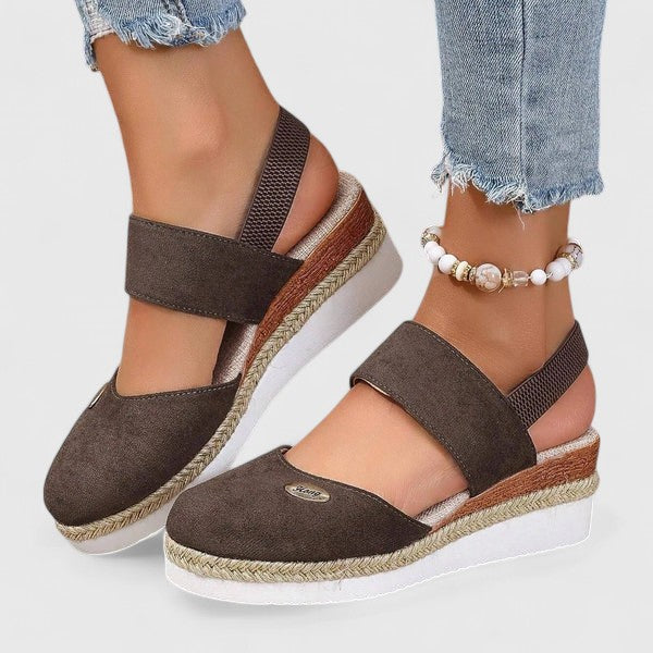 Arwa | Platform Espadrille Slingback Sandals for Women