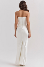 Aletheia | Wedding Guest Strapless Maxi Dress for Women