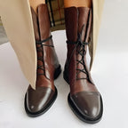 Yalena | Lace-Up Ankle Boots for Women