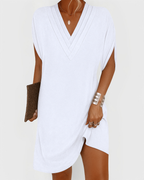 Annie | V-Neck Split Sleeve Mini Dress for Women