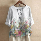 Anya | Floral Oversized Blouse for Women