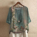 Anya | Floral Oversized Blouse for Women