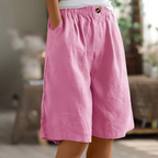 Daenerys | Loose Fit Shorts with Elastic Waist and Pockets for Women