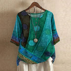 Anya | Floral Oversized Blouse for Women