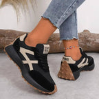 Kishori | Lace-Up Platform Sneakers for Women