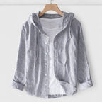 Demi | Hooded Button-Down Shirt for Women
