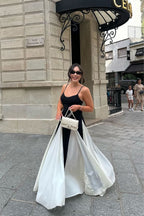 Faye | Wedding Guest Sleeveless Maxi Dress with V-Neck for Women