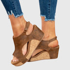 Endellion | Platform Sandals with Open Toe for Women