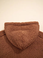 Aileen | Oversized Teddy Zip-Up Jacket for Women