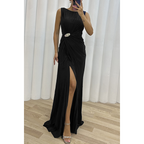 Armelle | Wedding Guest Pleated Maxi Dress for Women