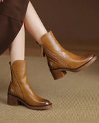 Alexandra | Block Heel Ankle Boots for Women