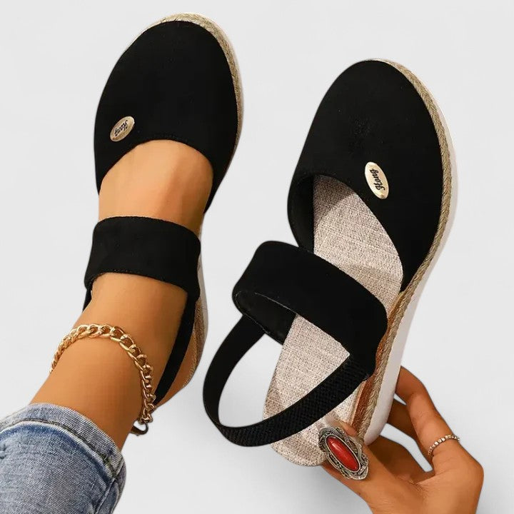 Arwa | Platform Espadrille Slingback Sandals for Women