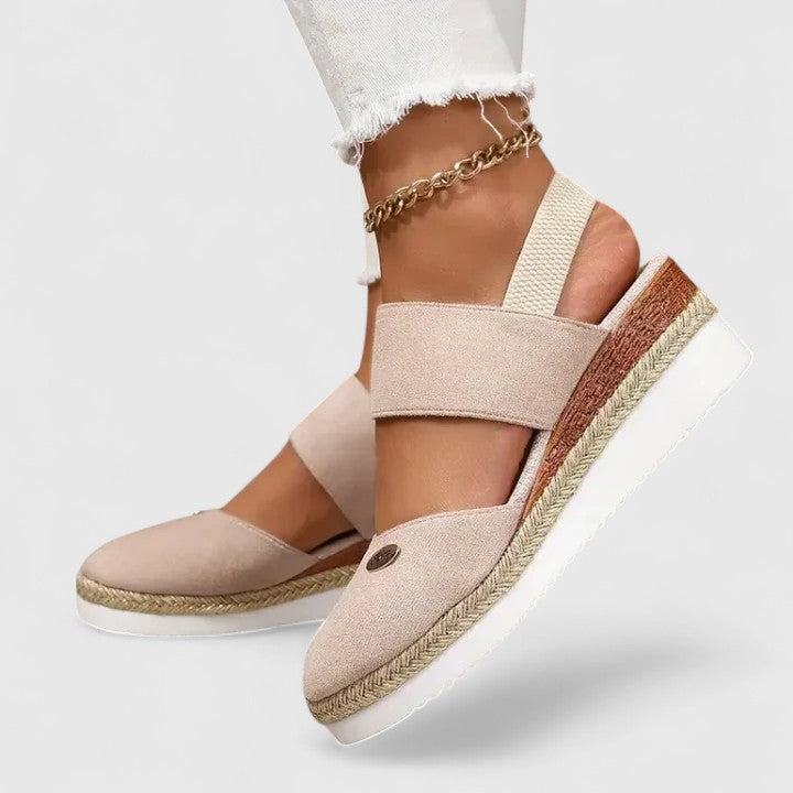 Arwa | Platform Espadrille Slingback Sandals for Women