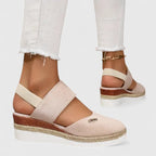 Arwa | Platform Espadrille Slingback Sandals for Women