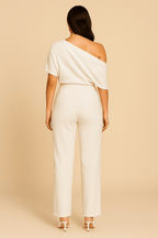 Primrose | One-Shoulder Wide Leg Jumpsuit for Women