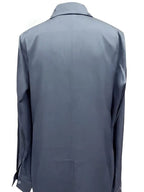 Audrey | Satin V-Neck Blouse with Long Sleeves for Women