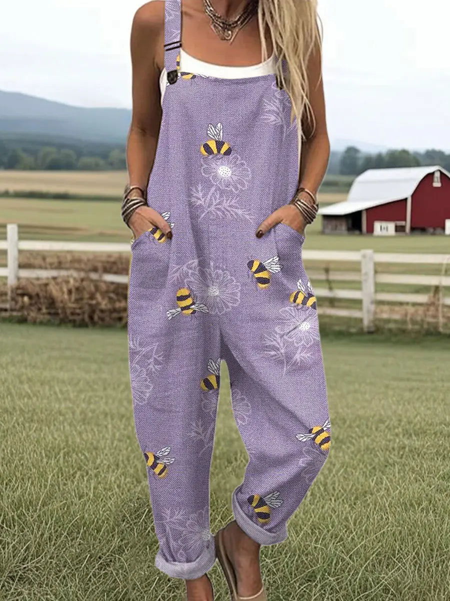 Alana | Sleeveless Wide Leg Jumpsuit for Women