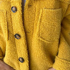 Brenna | Sherpa Button-Down Jacket with Chest Pockets for Women