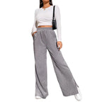 Briony | High-Waist Wide Leg Corduroy Pants for Women