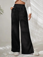 Briony | High-Waist Wide Leg Corduroy Pants for Women