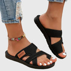 Arwen | Open Toe Crisscross Sandals for Women