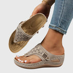 Darya | Open Toe Platform Sandals for Women